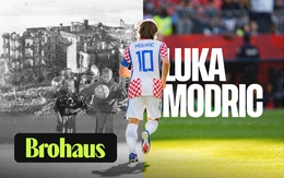 Người ta từng chê Modric quá nhỏ để đá bóng, giờ anh đã quá lớn để phải khóc khi rời giải hôm nay
