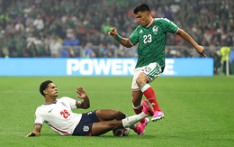 Anh 2-1 Mexico (Hiệp 2): Thẻ đỏ! Tuyển Anh mất người