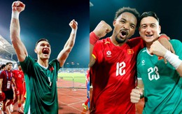 Lê Giang Patrik để lộ cơ bắp cuồn cuộn, Xuân Son ăn mừng cuồng nhiệt cùng Văn Lâm mừng ĐT Việt Nam vào chung kết