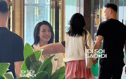 Bắt gặp thủ môn Lê Giang Patrik và MC Hoàng Oanh nắm tay tình tứ ở khách sạn