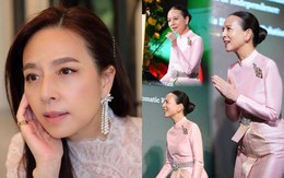 Ảnh cận mặt của nữ tỷ phú quyền lực nhất bóng đá Thái Lan - Madam Pang - ở tuổi 60 gây sốc