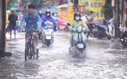 Hà Nội mưa lớn từ chiều tối nay, có thể trên 100mm, nguy cơ ngập úng cục bộ