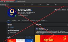 SJC phát cảnh báo tới toàn bộ khách hàng