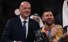 Chủ tịch FIFA Gianni Infantino tri ân Messi: "Tài năng kỳ diệu và sự khiêm tốn của anh sẽ luôn được nhớ đến"
