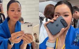 Trải nghiệm thực tế siêu phẩm gập iPhone Duo ngay tại Apple Park: Cảm giác cầm nắm đã tay, màn hình 7.6 inch không tì vết