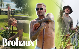 Beckham về quê làm vườn