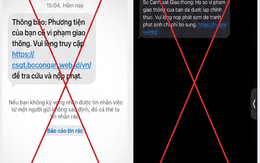 Công an phát thông báo đến những ai nhận được tin nhắn SMS, Messenger với nội dung sau