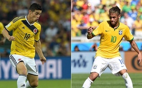 Neymar - James Rodriguez: Ai sẽ là người hùng đêm nay?