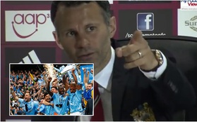 Ryan Giggs đòi tắt TV chiếu cảnh Manchester City ăn mừng chức vô địch