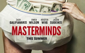 Cười ngất với màn giấu tiền ăn cướp có 1-0-2 trong “Masterminds”