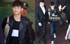 Kim Soo Hyun gặp fan cuồng bám riết trên máy bay