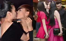 Những nụ hôn đồng tính gây xôn xao của showbiz Việt
