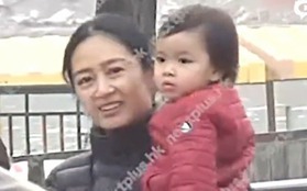 Hình ảnh hiếm hoi của con gái 3 tuổi nhà Lưu Đức Hoa