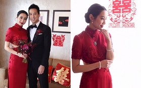 Nữ ca sĩ Hồng Kông đeo trang sức gần 60 tỷ VND trong ngày cưới