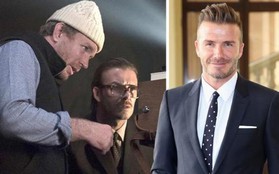 David Beckham rủ các con đến phim trường để trấn an tinh thần khi diễn xuất