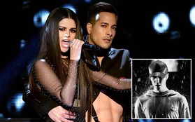 AMAs 2015: Selena "bốc lửa", Justin tắm mưa trên sân khấu hát về nhau