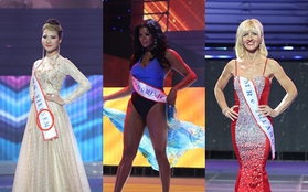 Lộ ảnh các quốc gia khác bị nhầm tên tại Mrs World 2013