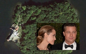Angelina Jolie tặng đảo hình trái tim cho Brad Pitt