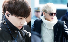 Ngất ngây loạt ảnh đẹp lung linh của 12 thành viên EXO tại sân bay