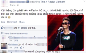 Thí sinh "vô phép" của X-Factor Việt bị cộng đồng mạng "ném đá"