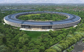 Toàn cảnh trụ sở “tàu không gian” của Apple qua đoạn phim ấn tượng