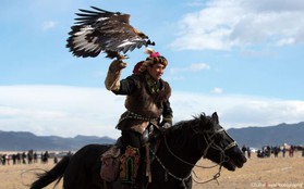 Chùm ảnh: Lễ hội đại bàng nổi tiếng trên thảo nguyên Mông Cổ