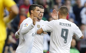 “Mũi đinh ba” BBC bùng nổ, Real Madrid vùi dập Getafe