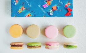 Ngất ngây với bộ sưu tập bánh Macaron cực chất mùa Giáng Sinh