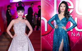 Jessica Minh Anh vẫn mê tóc lạ, Lan Khuê quyến rũ trên thảm đỏ Siêu mẫu 2015
