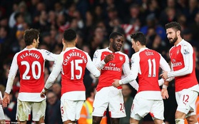 Arsenal vượt bão chấn thương, vươn lên Top 2 Premier League