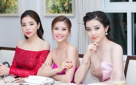 Top 3 HHVN 2014 Kỳ Duyên - Huyền My - Diễm Trang lộng lẫy tái hợp sau 1 năm