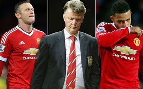 Top 5 ngôi sao Man Utd có thể khiến HLV Van Gaal “bay ghế”