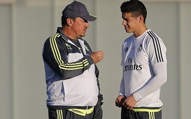 Mỹ nam James Rodriguez chống đối ông thầy Benitez ra mặt