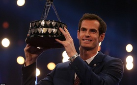 Andy Murray được vinh danh VĐV Anh xuất sắc nhất 2015