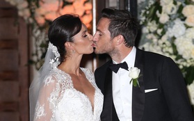 Frank Lampard hôn vợ say đắm trong ngày cưới
