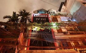 Hà Nội: Cháy lớn ở quán karaoke trên đường Đê La Thành
