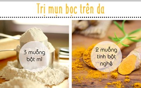 Bí quyết trắng da mượt tóc chỉ nhờ... bột mì