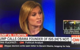 Đài CNN đưa tin sai lệch "Trump cáo buộc ông Obama là người sáng lập IS"