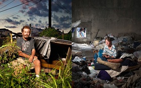 Chùm ảnh: Cuộc sống bấp bênh trong những khu ổ chuột tại Mỹ