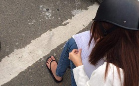 Đi ngược chiều, cô gái nhận hình phạt dễ thương từ CSGT Đà Nẵng: Chép phạt kín trang giấy
