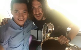 Công Vinh khen danh thủ Carles Puyol thân thiện