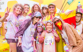 Chỉ Color Me Run mới khiến giới trẻ 3 miền có được những khoảnh khắc tuyệt vời như thế này!