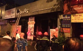 Hà Nội: Chập điện, đám cháy lan sang quán thịt nướng khiến nhiều người hốt hoảng