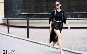 Ngắm Hà Lade với Street style đa phong cách trên phố ngày hè