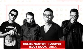 Touliver, Mr. A , DJ Dustee, DJ Teddy sẽ “khuynh đảo” sân khấu Monsoon Music Festival 2016