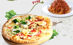 Truy tìm chiếc pizza 2 vị khiến dân mạng "dậy sóng"