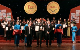 MC Phan Anh bất ngờ xuất hiện tại lễ trao giải cho Doanh nghiệp vàng Việt Nam với tư cách doanh nhân