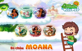 Giới trẻ "sôi sục săn lùng" bộ sưu tập Frozen, Moana, Mickey trong game Khu Vườn Trên Mây