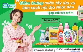 Khuyến mãi: Nemo.vn tặng khách hàng nước tẩy lồng giặt Nhật Bản và nước rửa chén bát Wai 4 lít