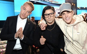Justin Bieber ẵm giải Grammy đầu tay cùng Skrillex và Diplo